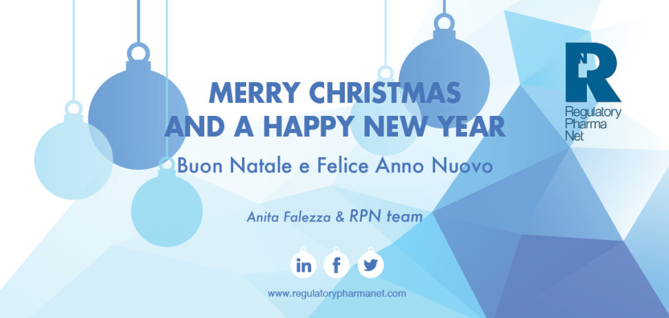 Christmas Greetings from | Buone Feste da RPNRegulatory Pharma Net – RPN